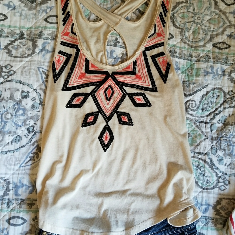 Embellished top